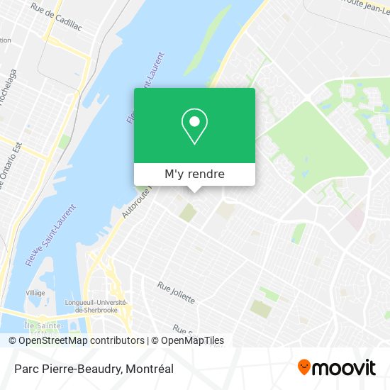 Parc Pierre-Beaudry plan