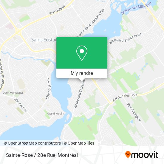 Sainte-Rose / 28e Rue plan