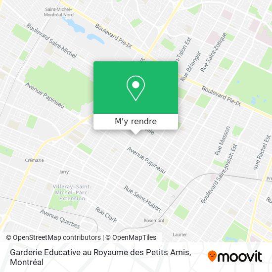 Garderie Educative au Royaume des Petits Amis plan