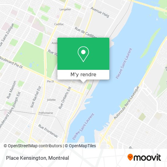 Place Kensington plan