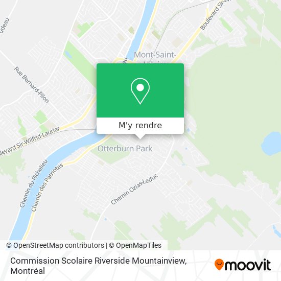 Commission Scolaire Riverside Mountainview plan