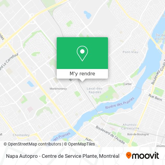 Napa Autopro - Centre de Service Plante plan