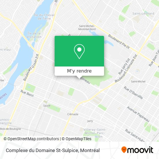Complexe du Domaine St-Sulpice plan