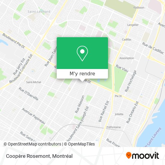 Coopère Rosemont plan