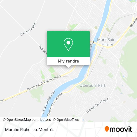Marche Richelieu plan