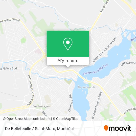 De Bellefeuille / Saint-Marc plan