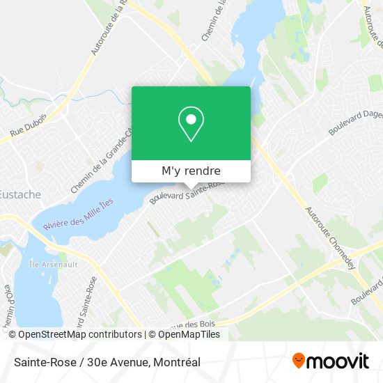 Sainte-Rose / 30e Avenue plan