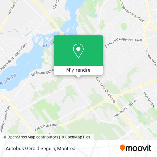 Autobus Gerald Seguin plan