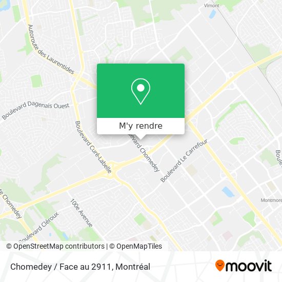 Chomedey / Face au 2911 plan