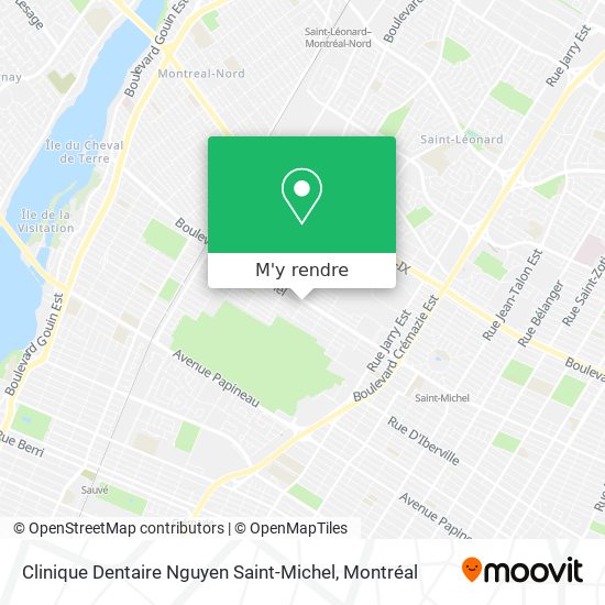 Clinique Dentaire Nguyen Saint-Michel plan