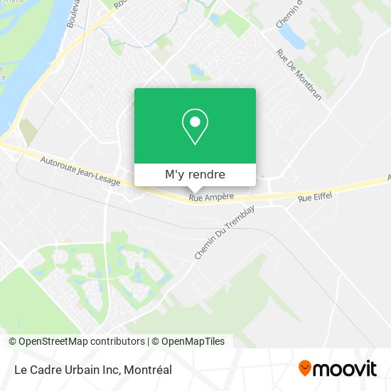 Le Cadre Urbain Inc plan
