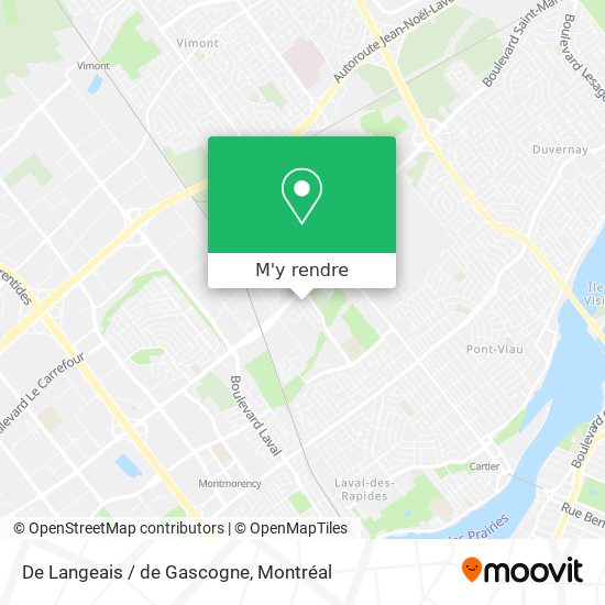 De Langeais / de Gascogne plan