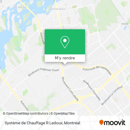 Système de Chauffage R Ledoux plan