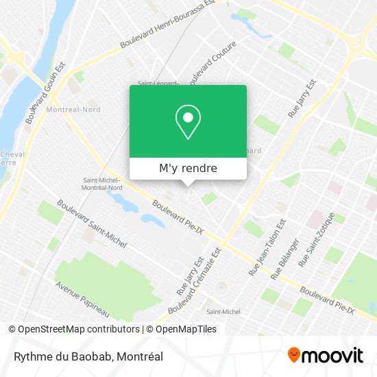 Rythme du Baobab plan