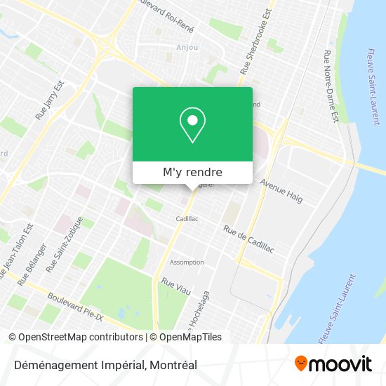 Déménagement Impérial plan