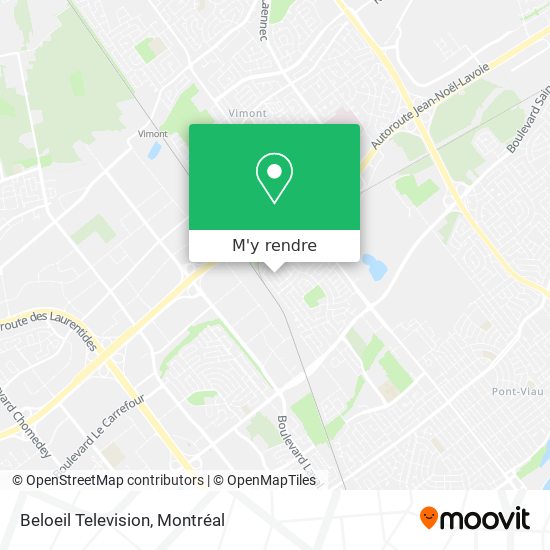 Beloeil Television plan