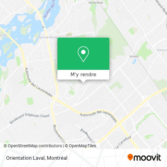 Orientation Laval plan