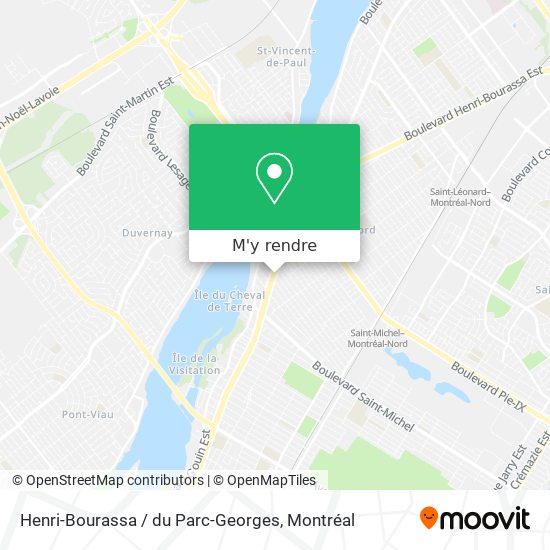 Henri-Bourassa / du Parc-Georges plan