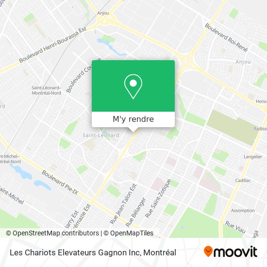 Les Chariots Elevateurs Gagnon Inc plan