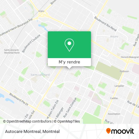 Autocare Montreal plan