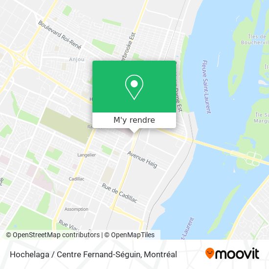 Hochelaga / Centre Fernand-Séguin plan