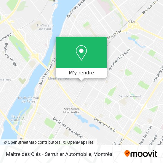 Maître des Clés - Serrurier Automobile plan