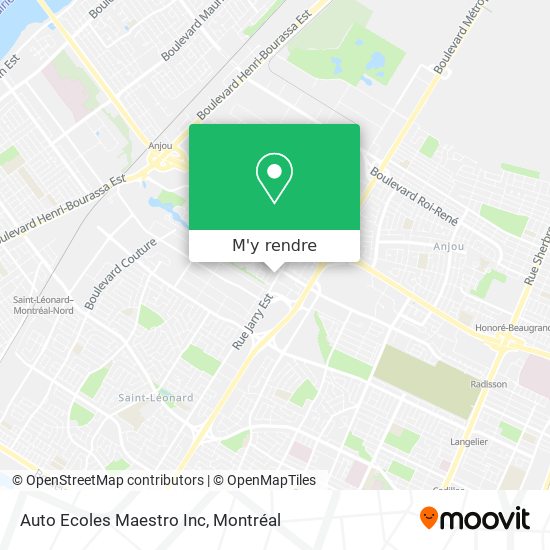 Auto Ecoles Maestro Inc plan