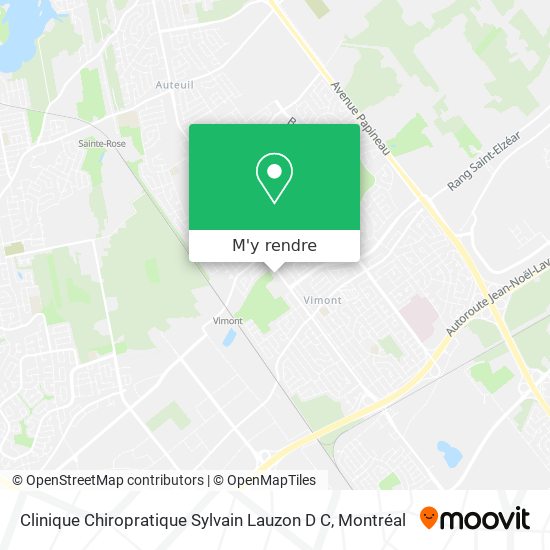 Clinique Chiropratique Sylvain Lauzon D C plan