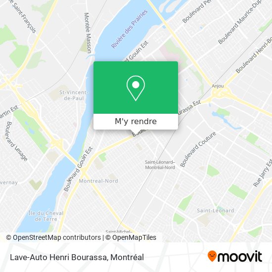 Lave-Auto Henri Bourassa plan