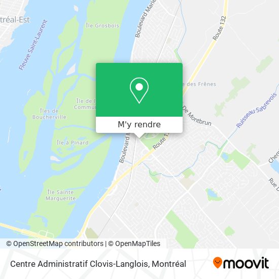 Centre Administratif Clovis-Langlois plan