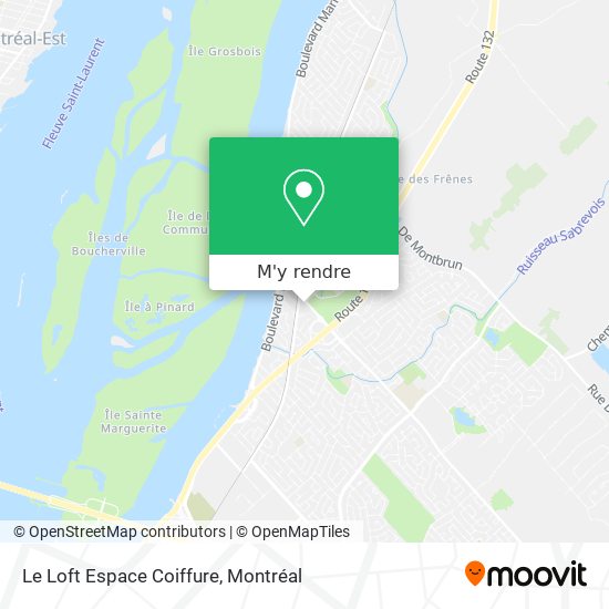 Le Loft Espace Coiffure plan
