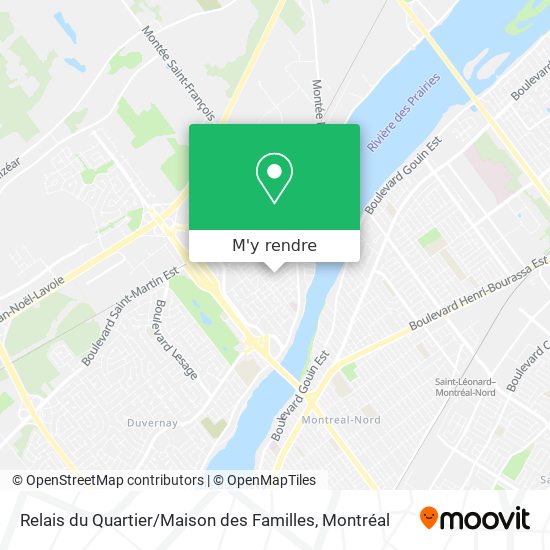 Relais du Quartier / Maison des Familles plan