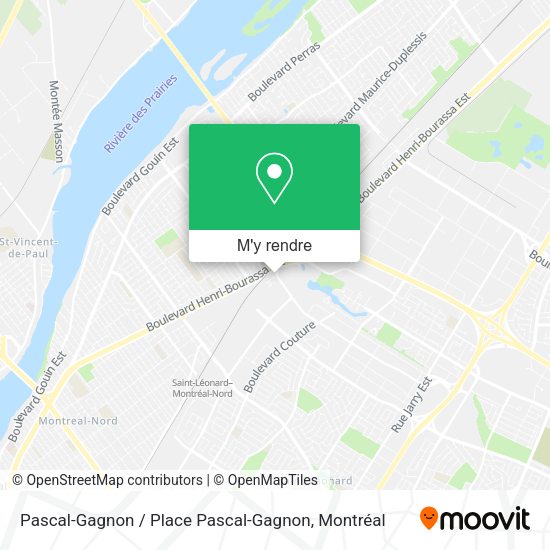 Pascal-Gagnon / Place Pascal-Gagnon plan