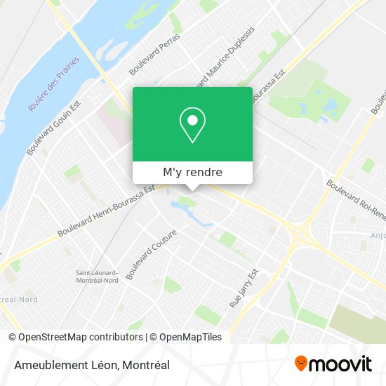 Ameublement Léon plan