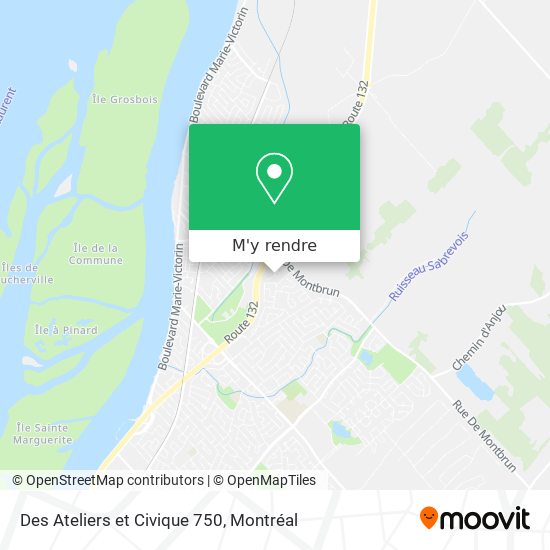 Des Ateliers et Civique 750 plan