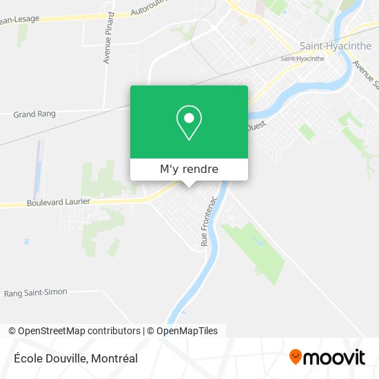 École Douville plan