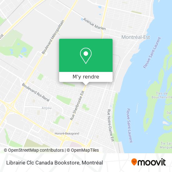 Librairie Clc Canada Bookstore plan