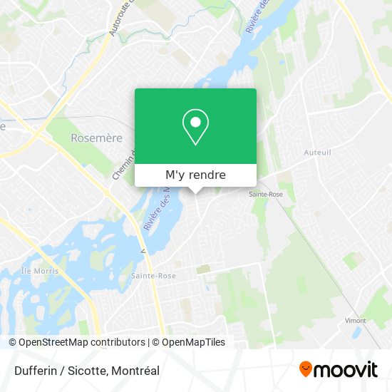 Dufferin / Sicotte plan