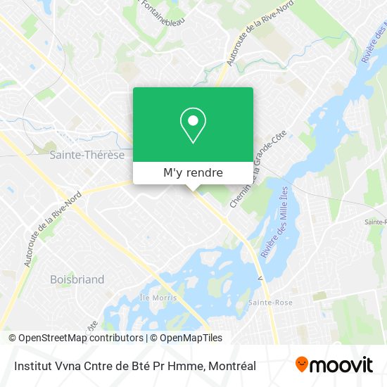 Institut Vvna Cntre de Bté Pr Hmme plan