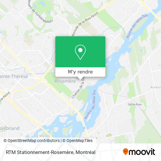 RTM Stationnement-Rosemère plan