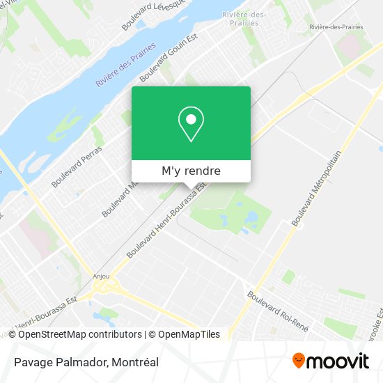 Pavage Palmador plan