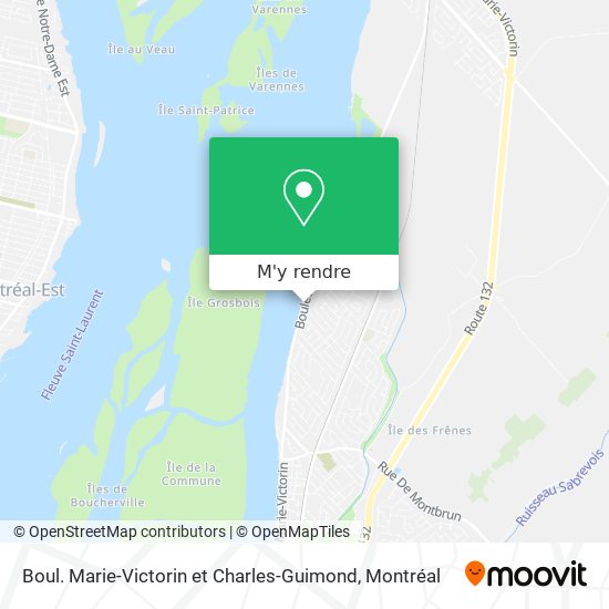 Boul. Marie-Victorin et Charles-Guimond plan