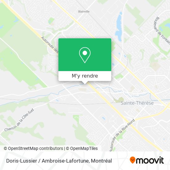 Doris-Lussier / Ambroise-Lafortune plan