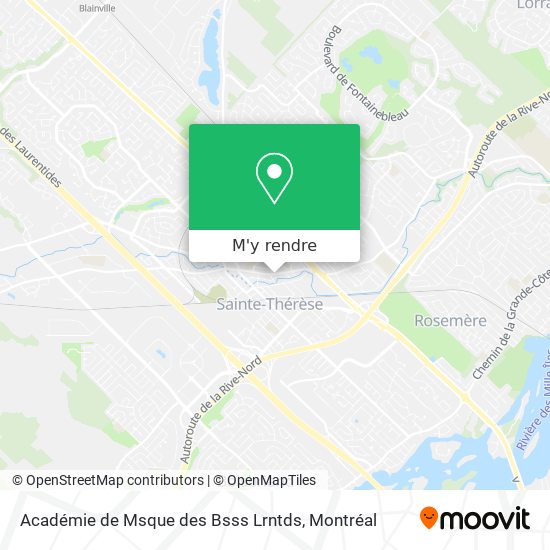 Académie de Msque des Bsss Lrntds plan