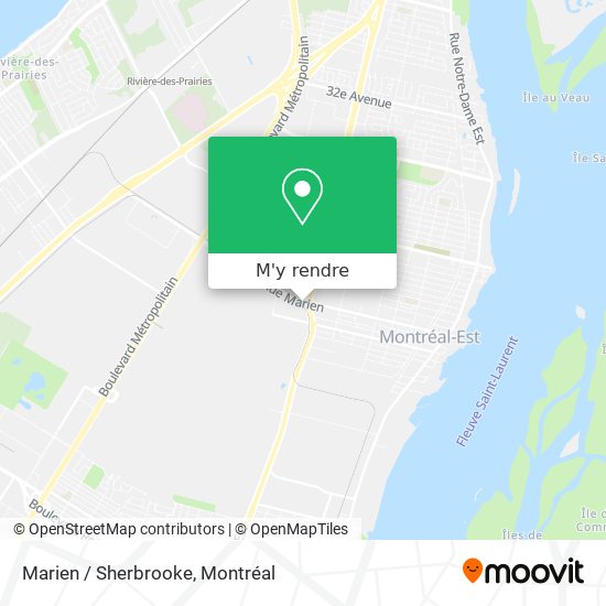 Marien / Sherbrooke plan