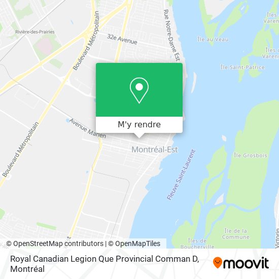 Royal Canadian Legion Que Provincial Comman D plan