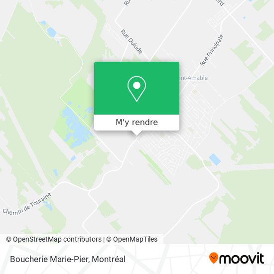 Boucherie Marie-Pier plan