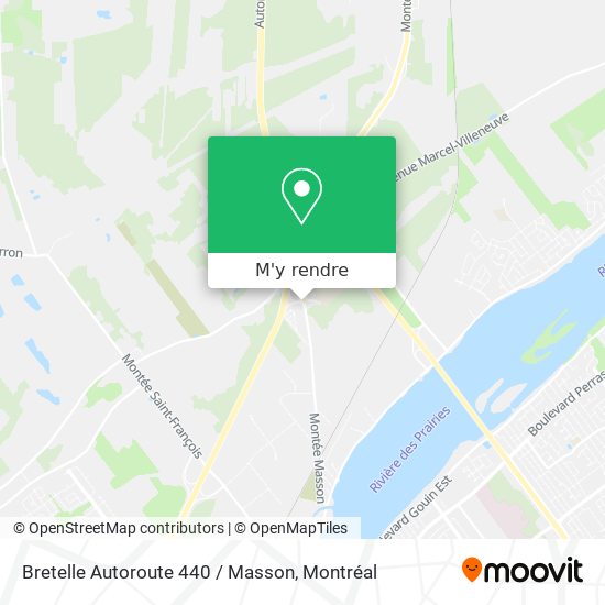 Bretelle Autoroute 440 / Masson plan