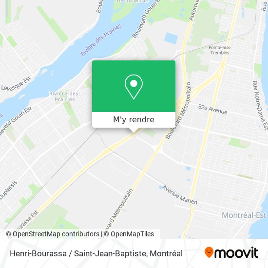 Henri-Bourassa / Saint-Jean-Baptiste plan