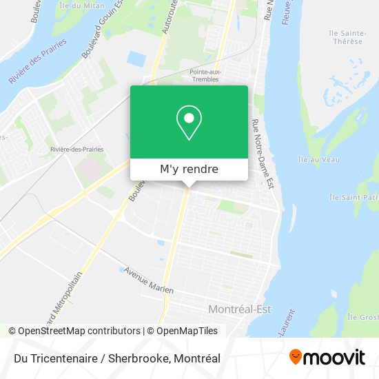 Du Tricentenaire / Sherbrooke plan